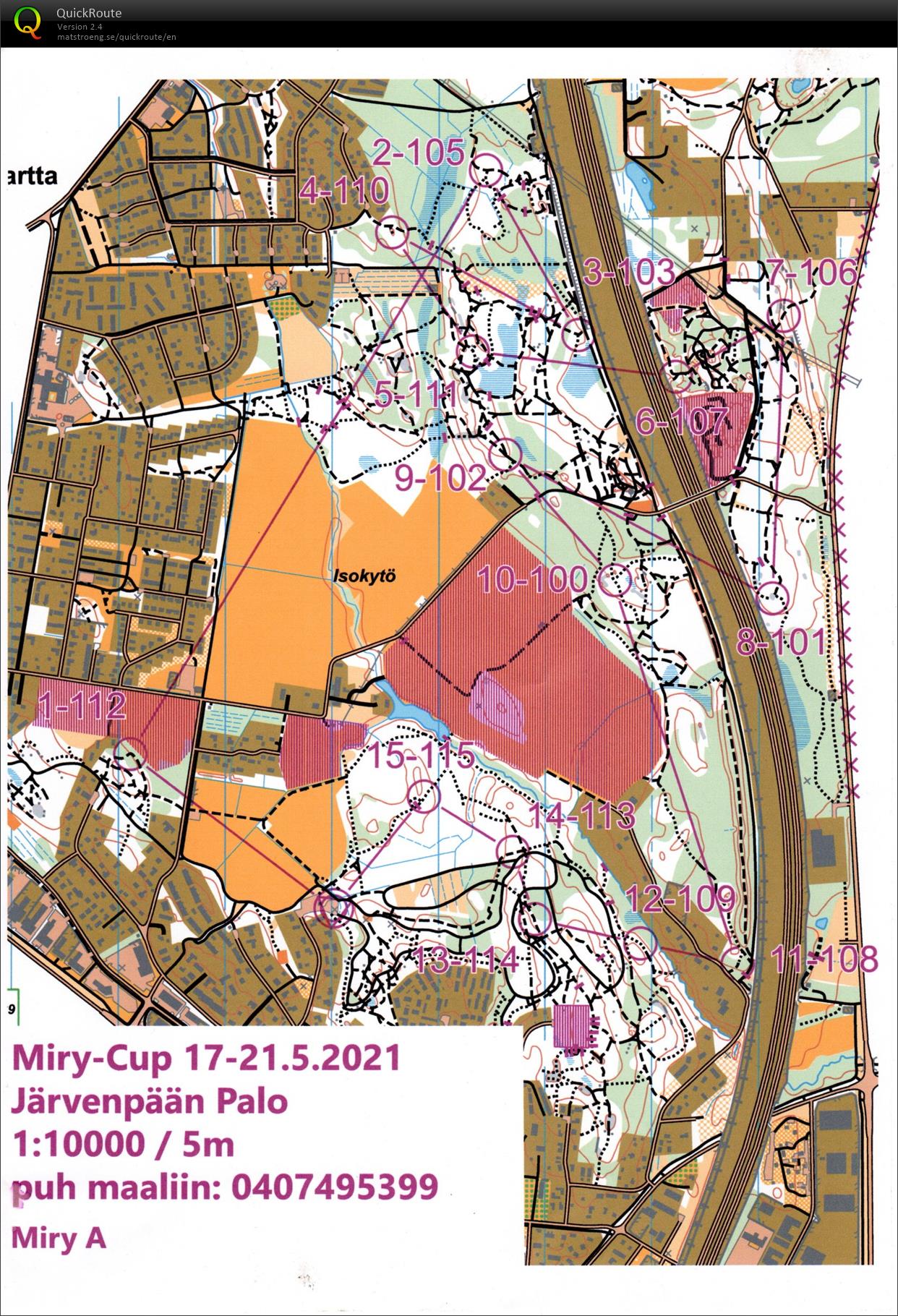 Omatoimi Miry cup (19-05-2021)