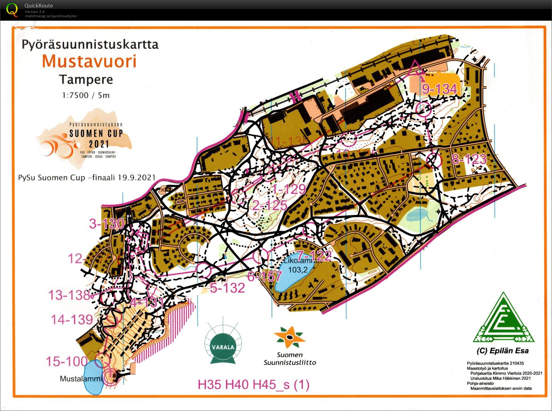 Suomen Cup finaali sprintti (19-09-2021)