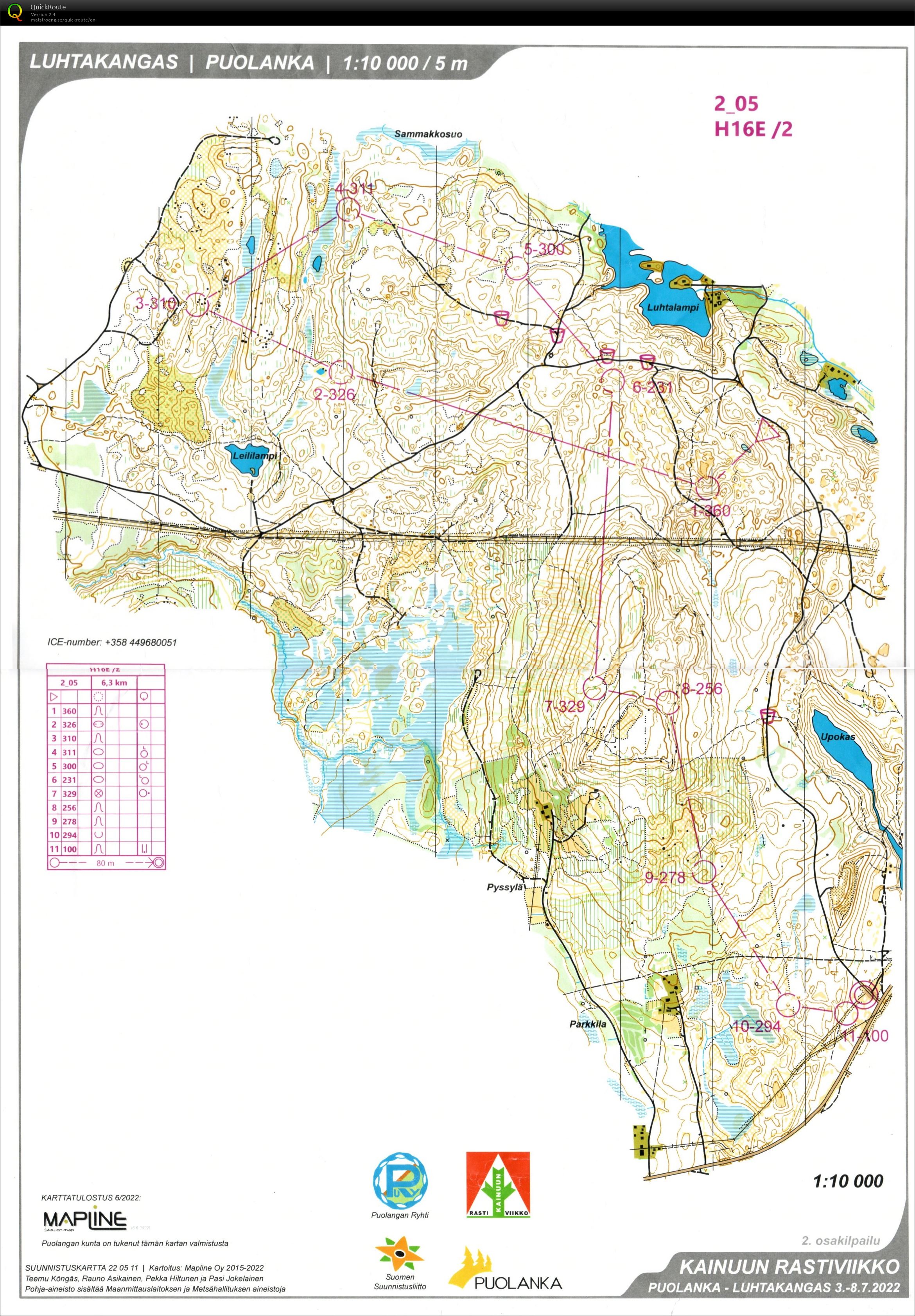 Kainuun rastiviikko päivä 2 (05/07/2022)