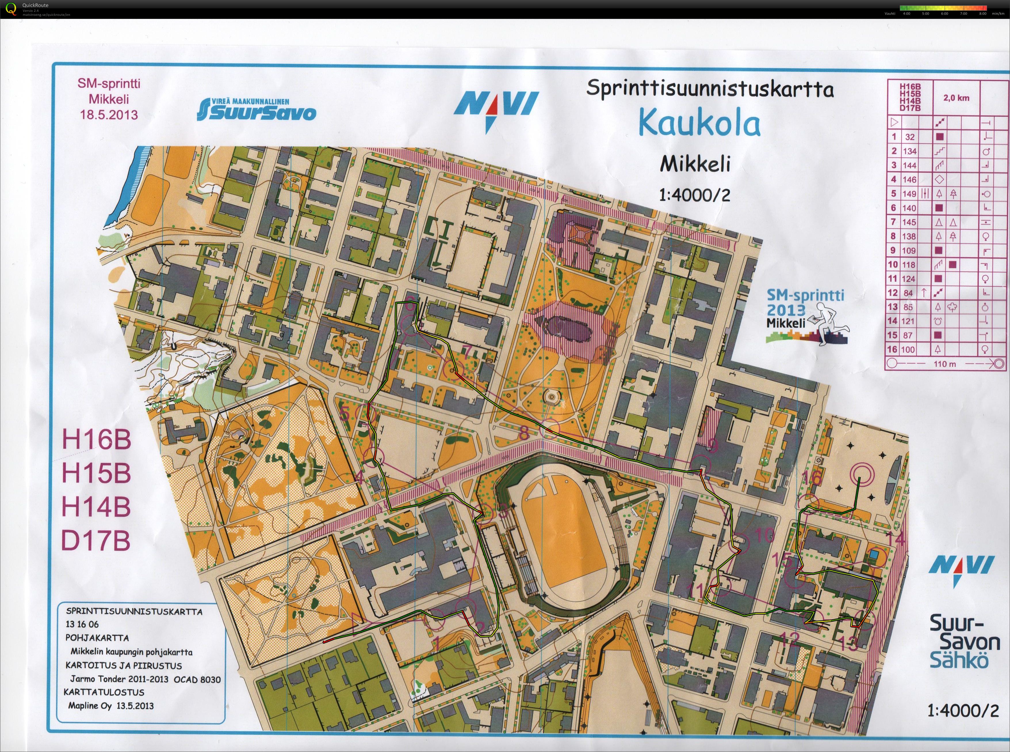 SM-Sprint B-finaali (23.05.2013)