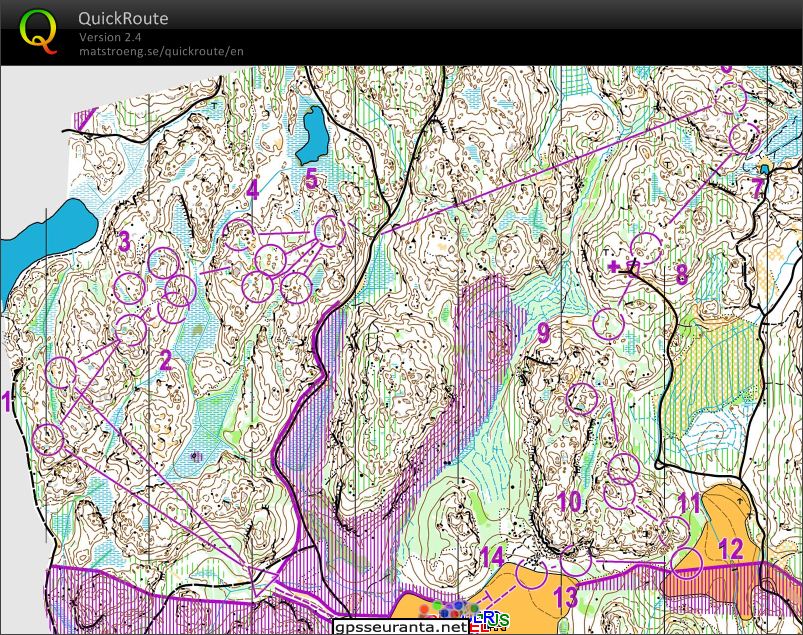 Kytäjä-Jukola, Venlat 1.osuus (24/07/2013)