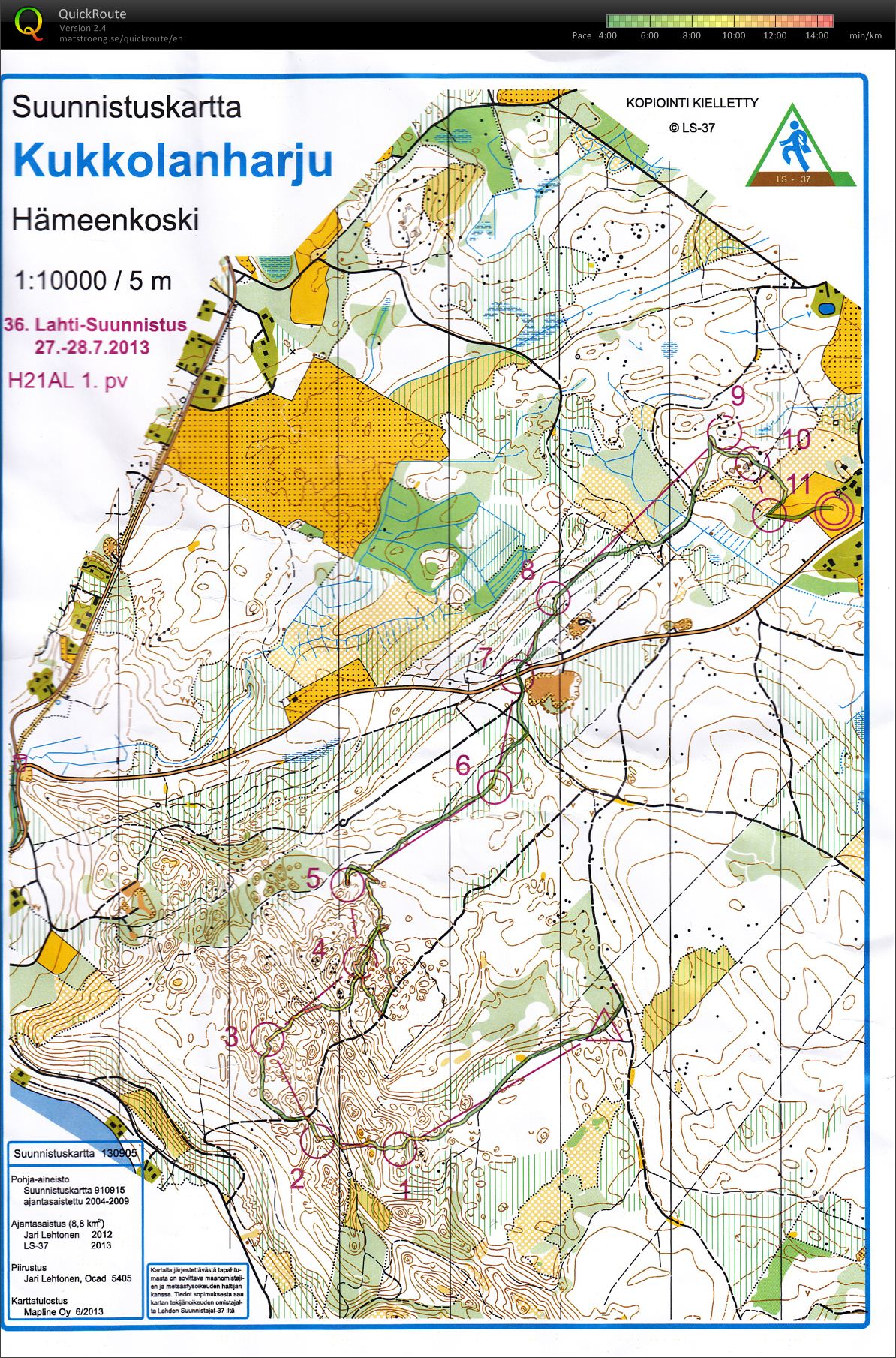 Lahti-Suunnistus 2013 H21AL 1.pvä (2013-07-27)