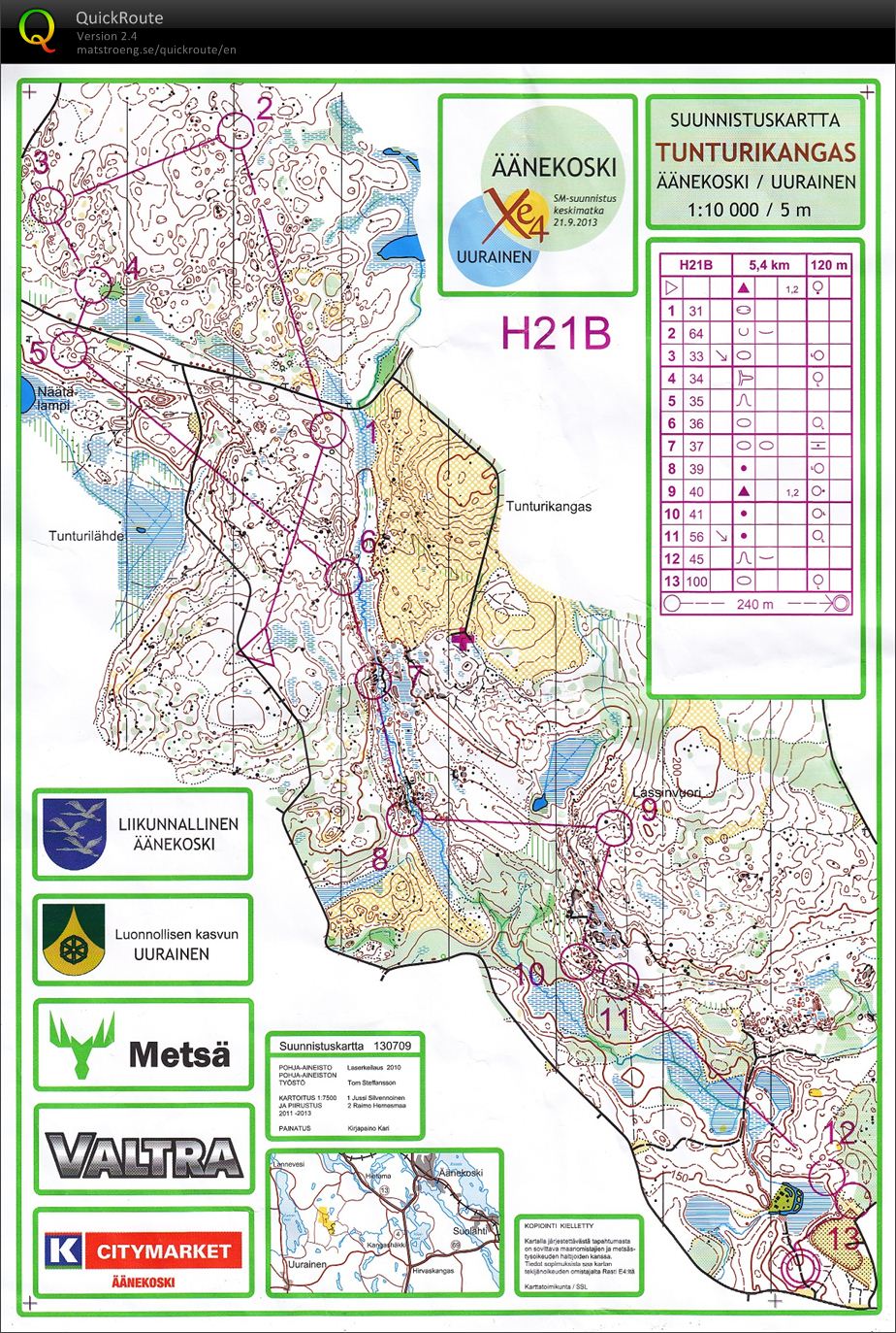 SM-keskimatka B-Finaali (2013-09-21)