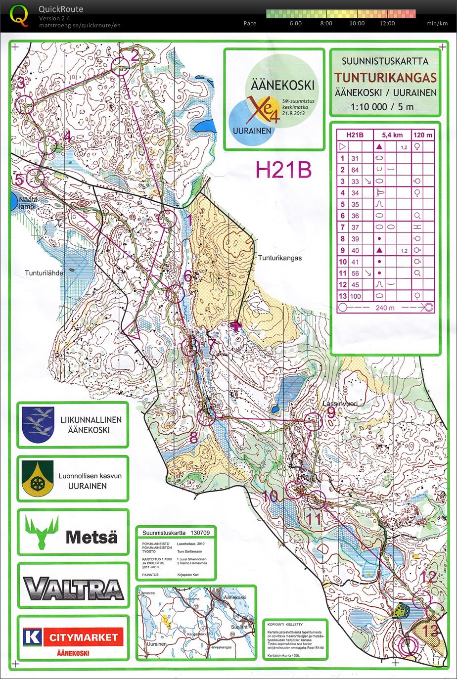 SM-keskimatka B-Finaali (2013-09-21)