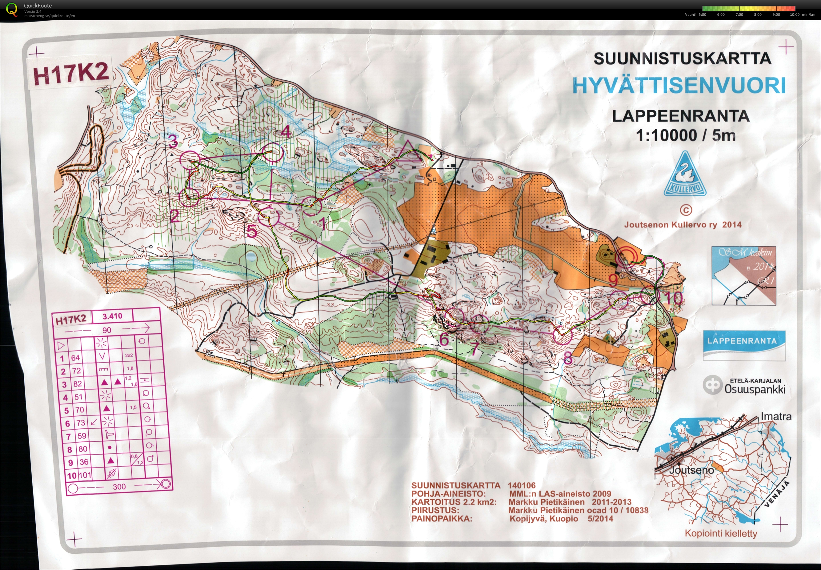 SM-keskimatka H17 K2 (24-05-2014)