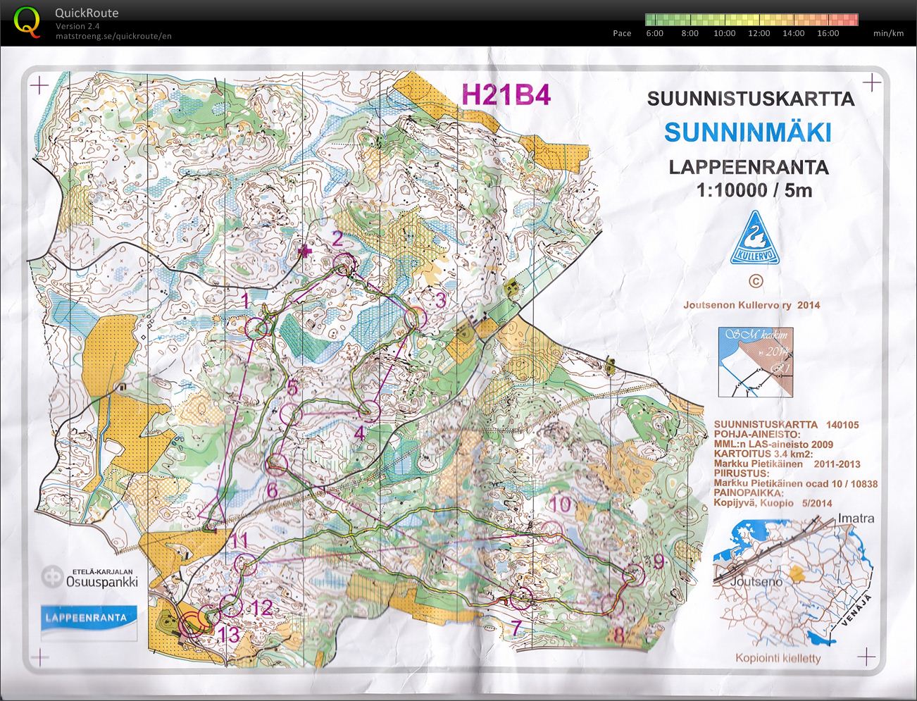 SM-keskimatka B4 finaali (24/05/2014)