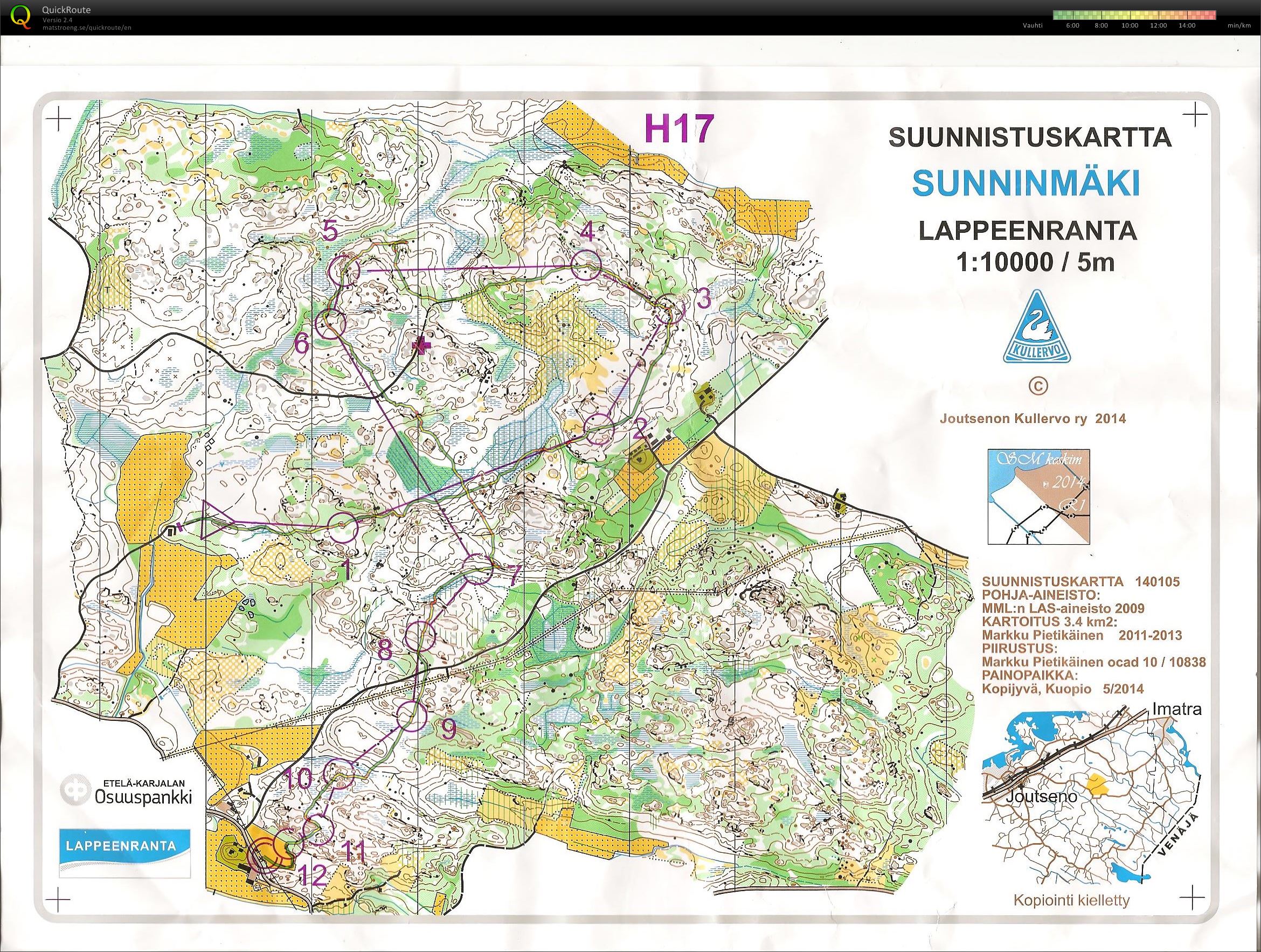 SM-keskimatka H17 A finaali (24-05-2014)