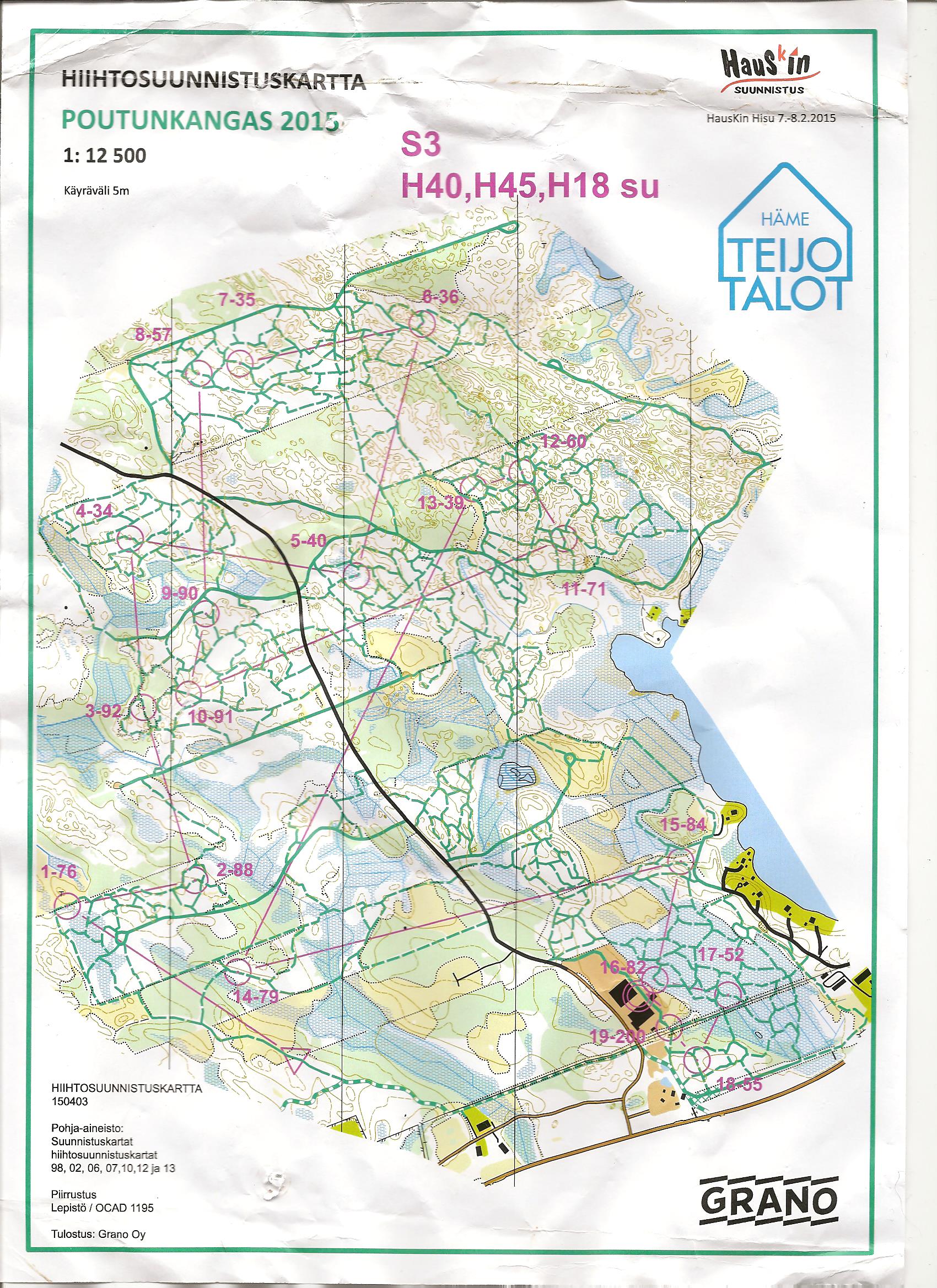 Hauskin Hisu pitkämatka (08/02/2015)