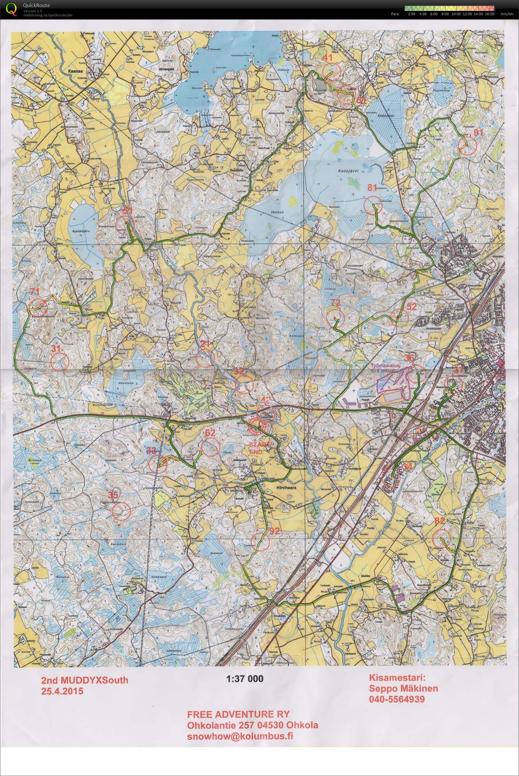 2nd MuddyXSouth (2015-04-25)