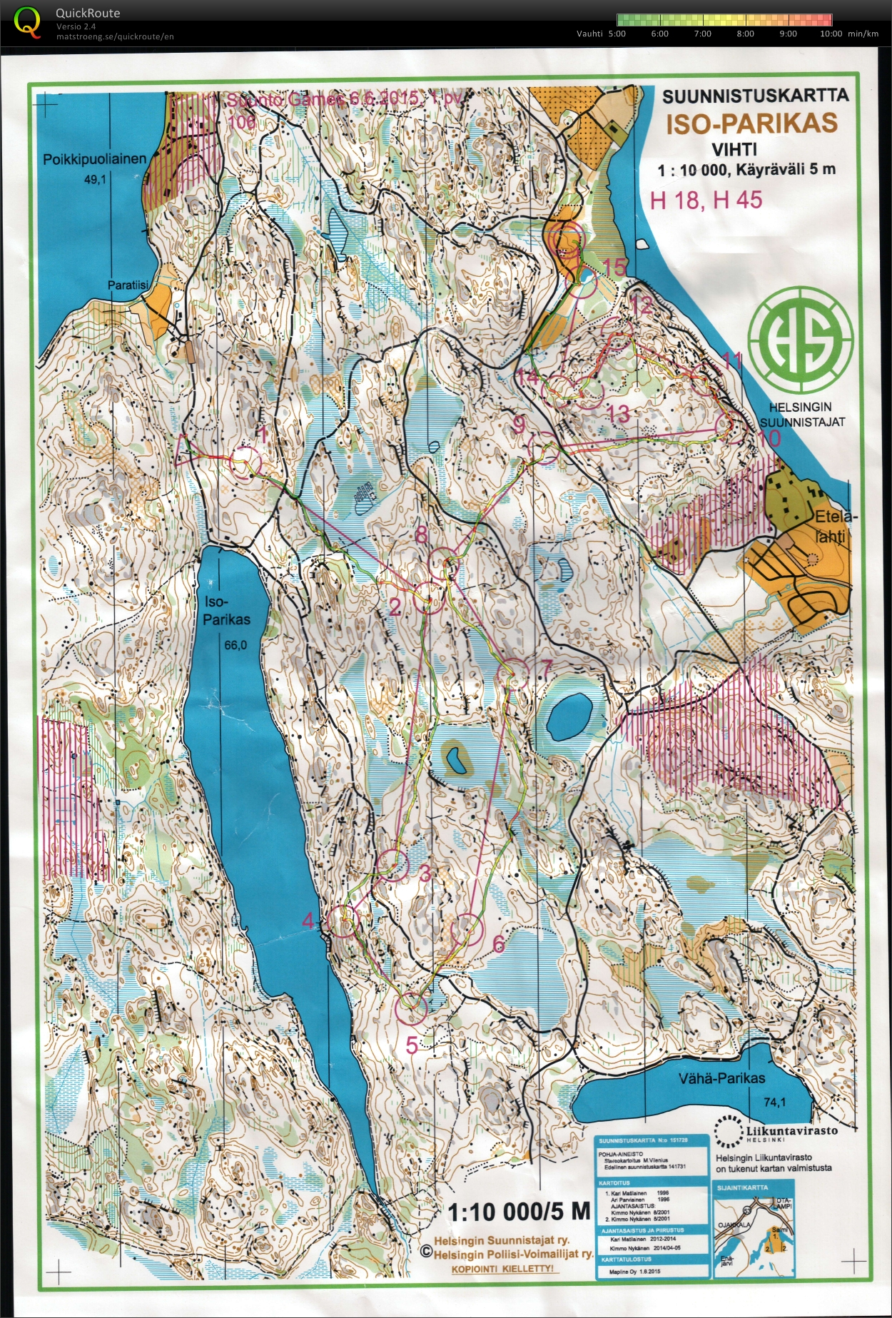 Suunto Games keskimatka (06-06-2015)