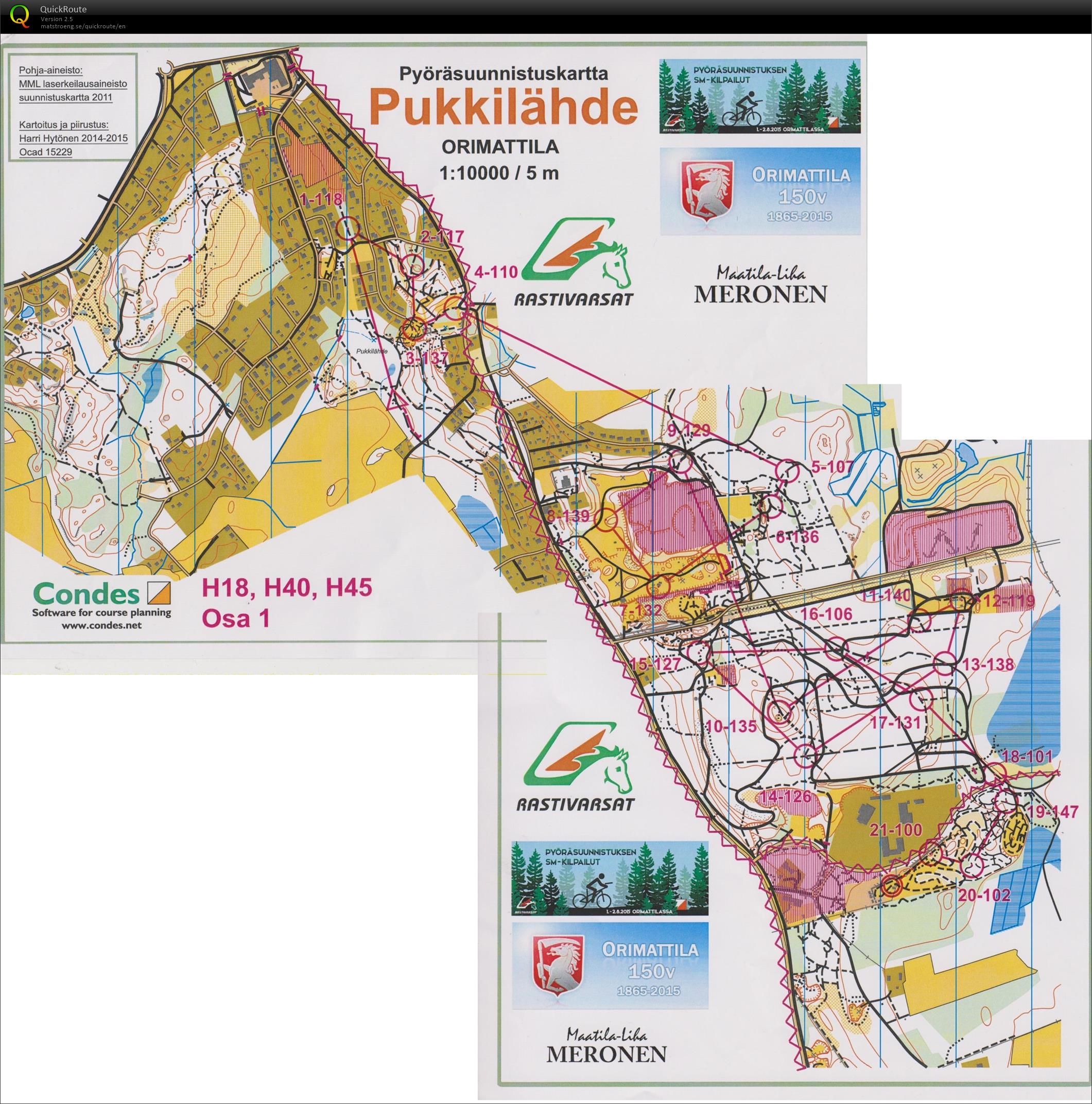 PySu SM-keskimatka (01/08/2015)