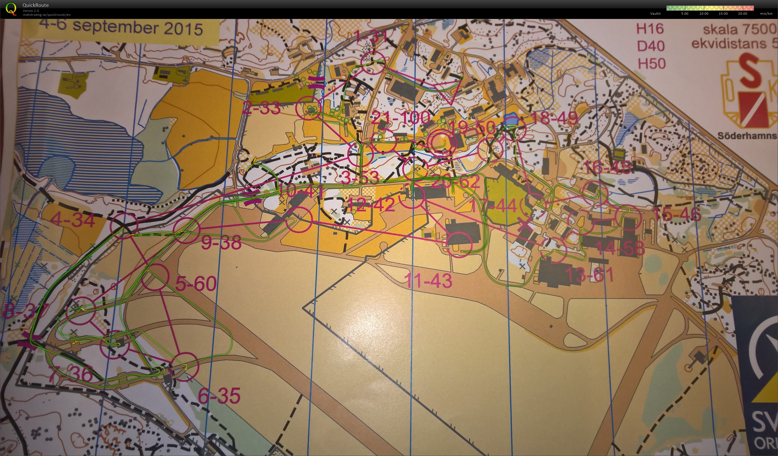 Ruotsi SM sprintti (04-09-2015)