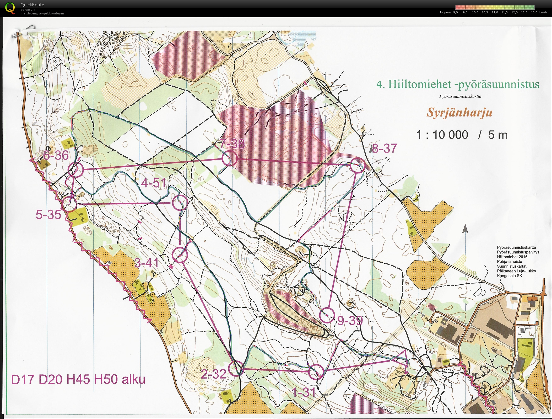 MTBO Keskimatka osa 1 (2016-05-28)