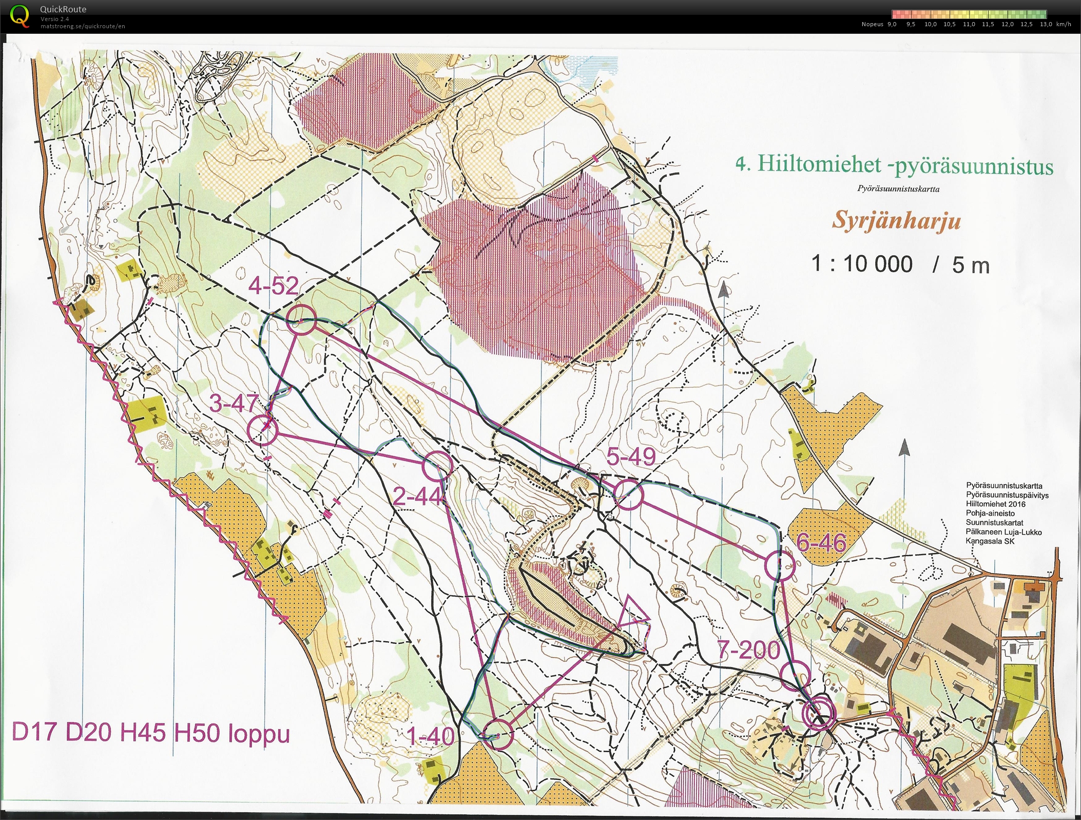 MTBO Keskimatka osa 2 (28/05/2016)