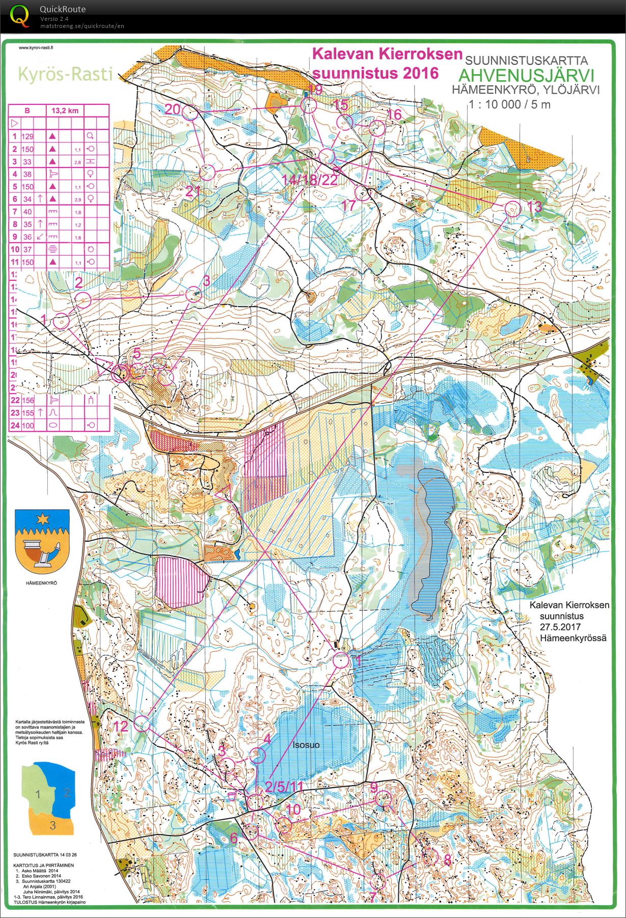 KK-suunnistus (2016-09-25)