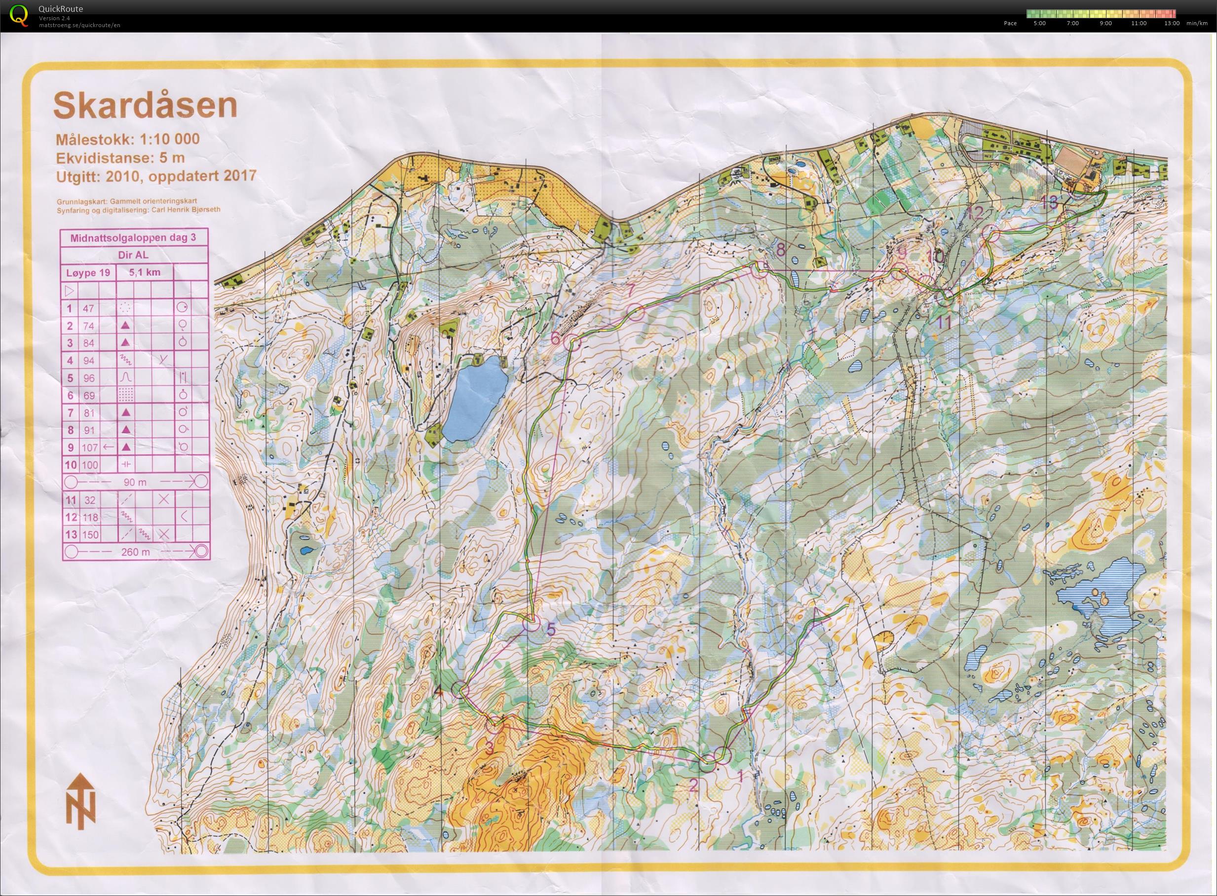 Midnattsolgaloppen 3. osakisa (2017-07-01)