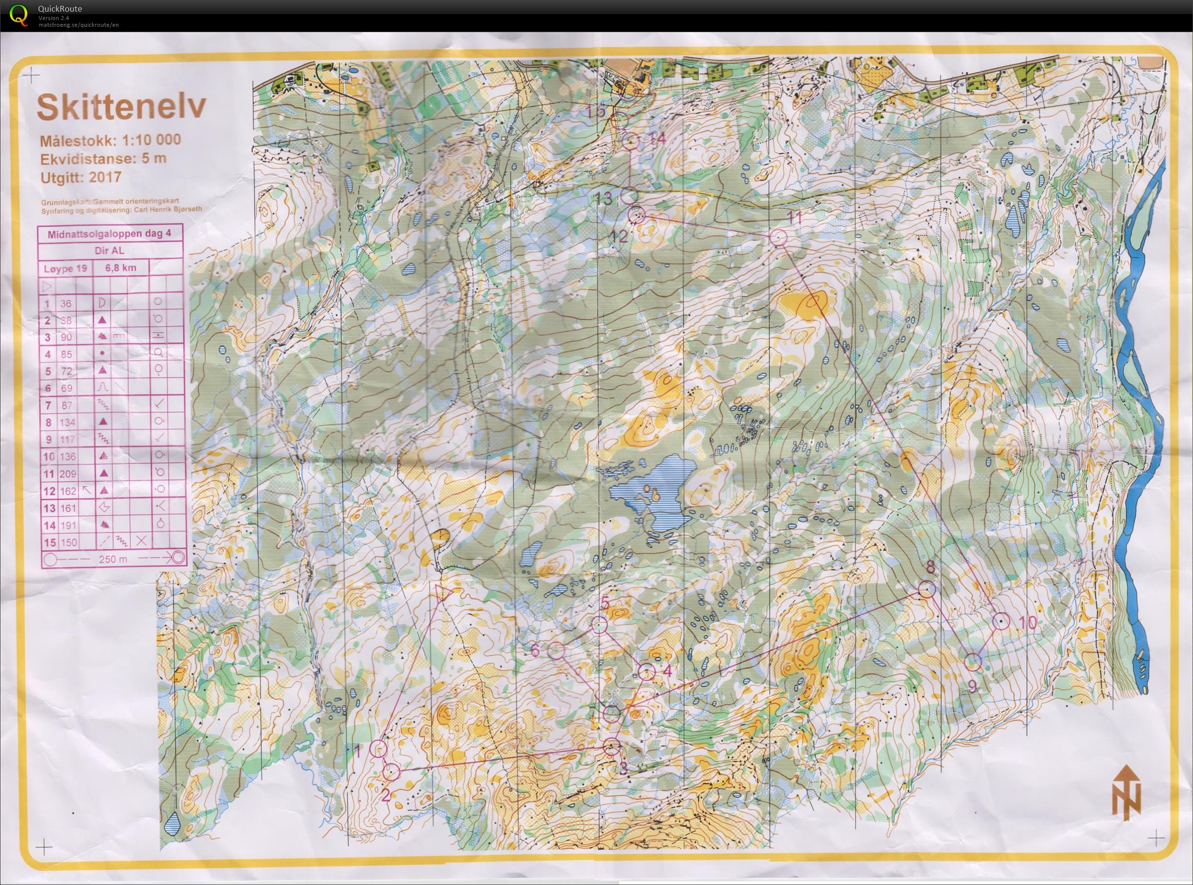 Midnattsolgaloppen 4. osakisa (2017-07-02)