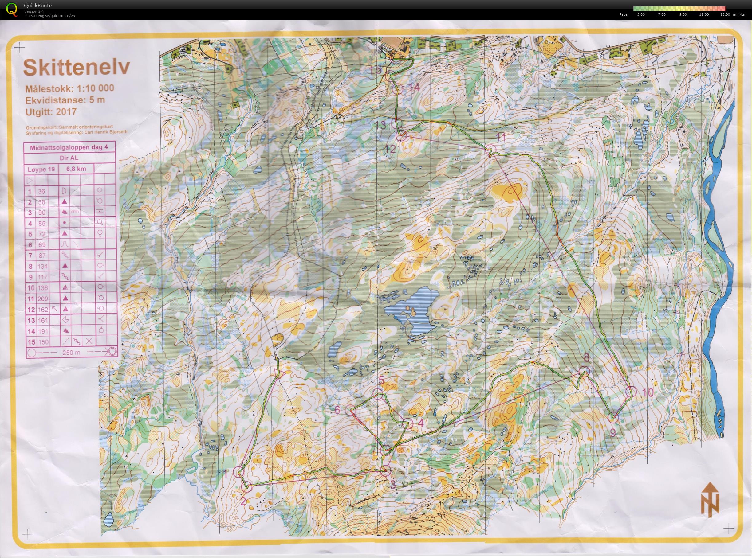 Midnattsolgaloppen 4. osakisa (2017-07-02)