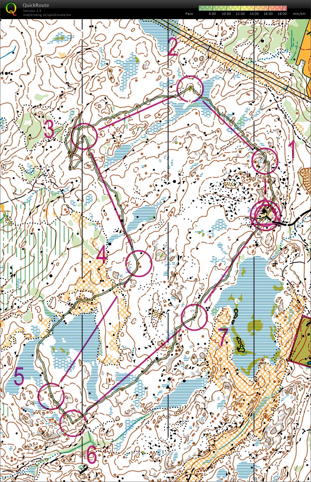 natt orienteering (23-11-2017)