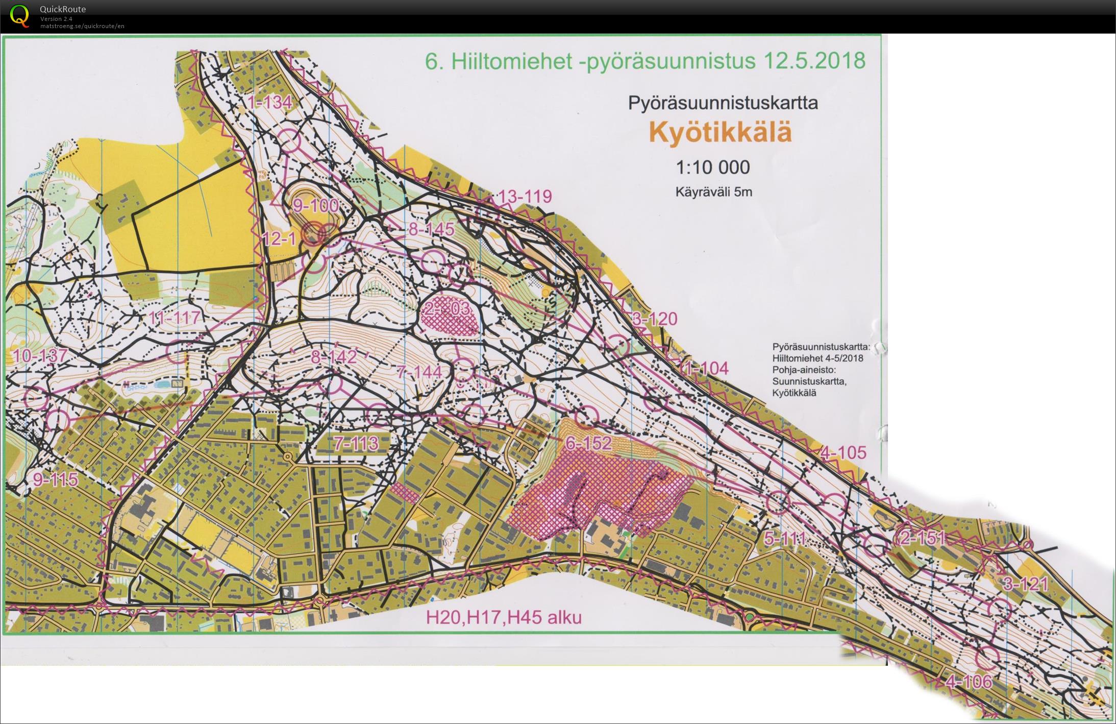 Hiiltomiehet keskimatka (2018-05-12)