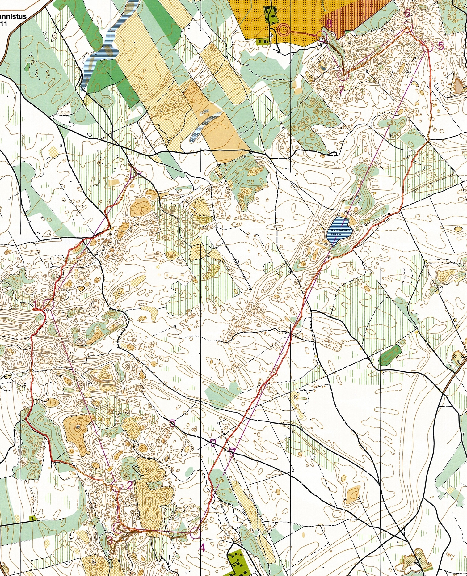 Lahtisuunnistus tag 2 (2011-07-31)