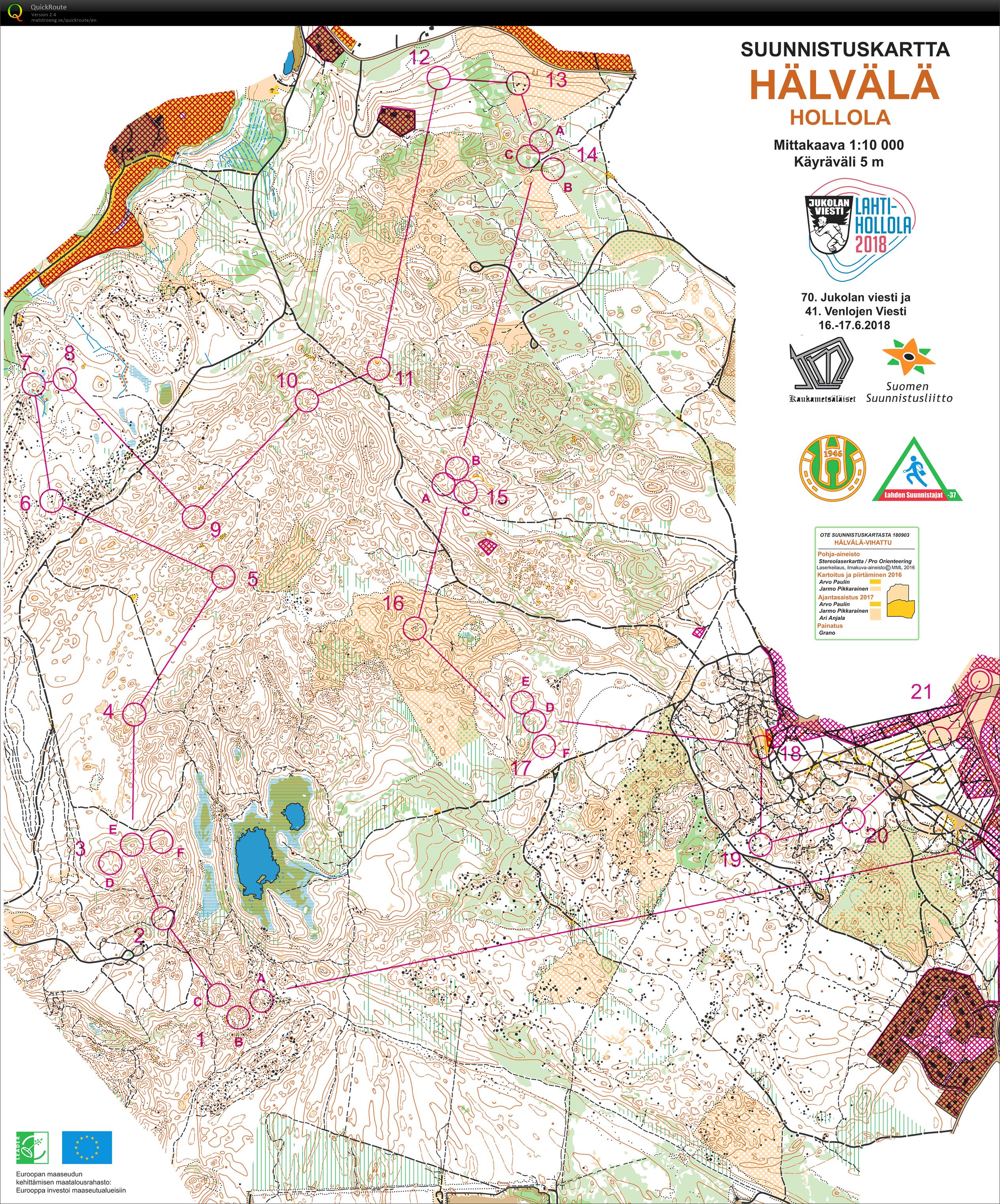 Jukola 2. osuus (16-06-2018)