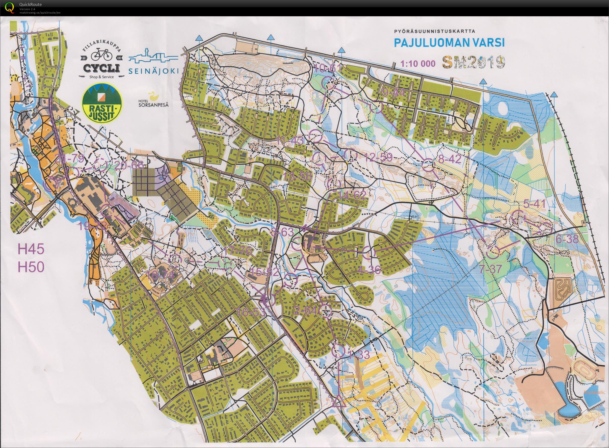 PySu SM-keskimatka (2019-05-19)